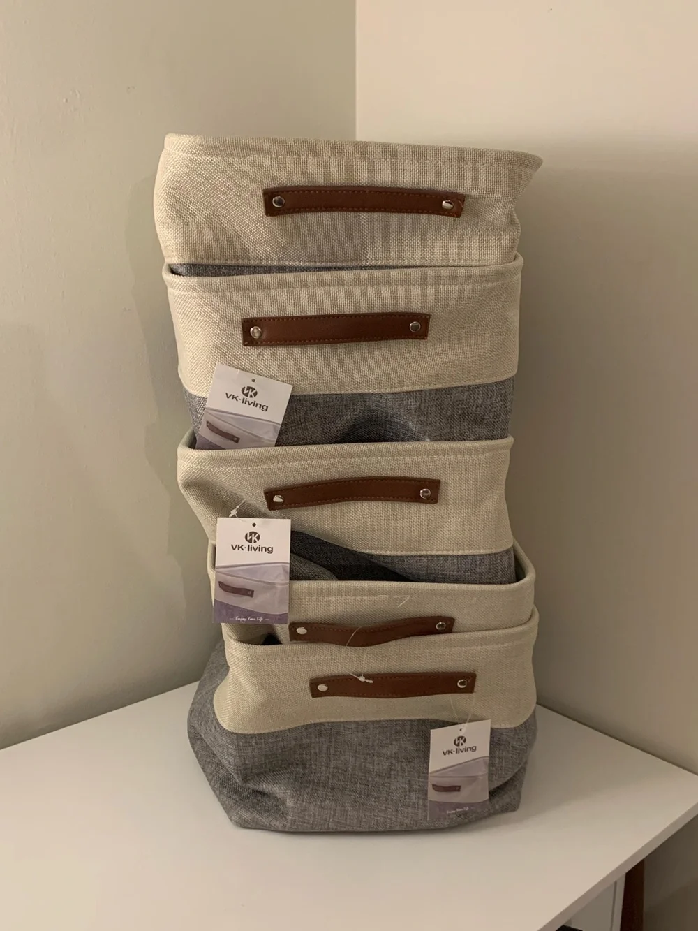 VK Living Storage Organizers (pack of 5)